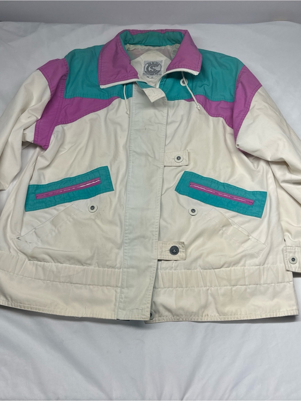 be in the current seen jacket Vintage Medium Windbreaker Super Jacket